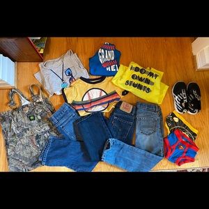 Boys 4 & 5 T fall winter lot